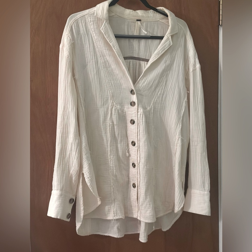 Free People Baha Babe Oversized Tunic